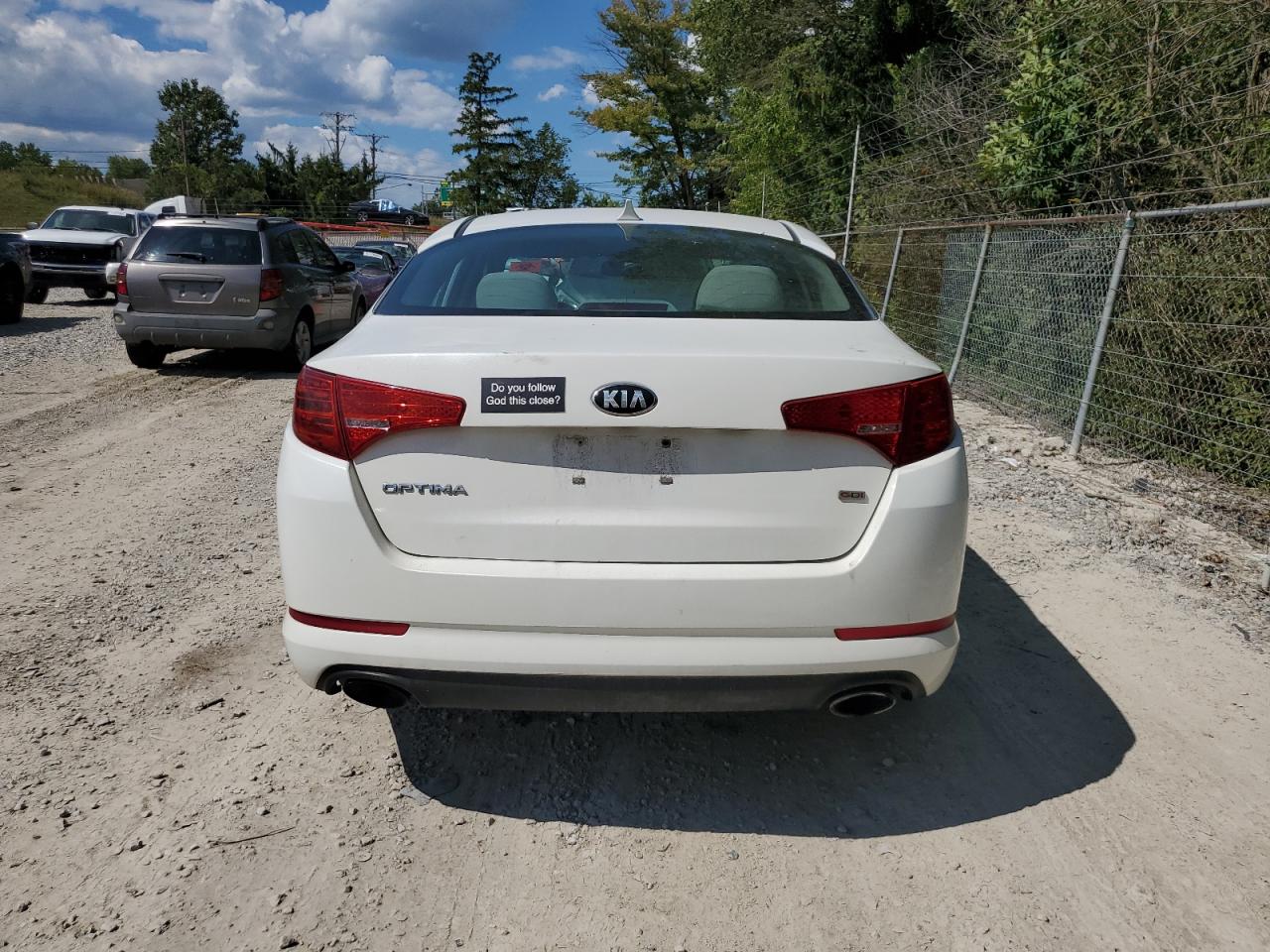 2013 Kia Optima Lx VIN: 5XXGM4A70DG123307 Lot: 70765805