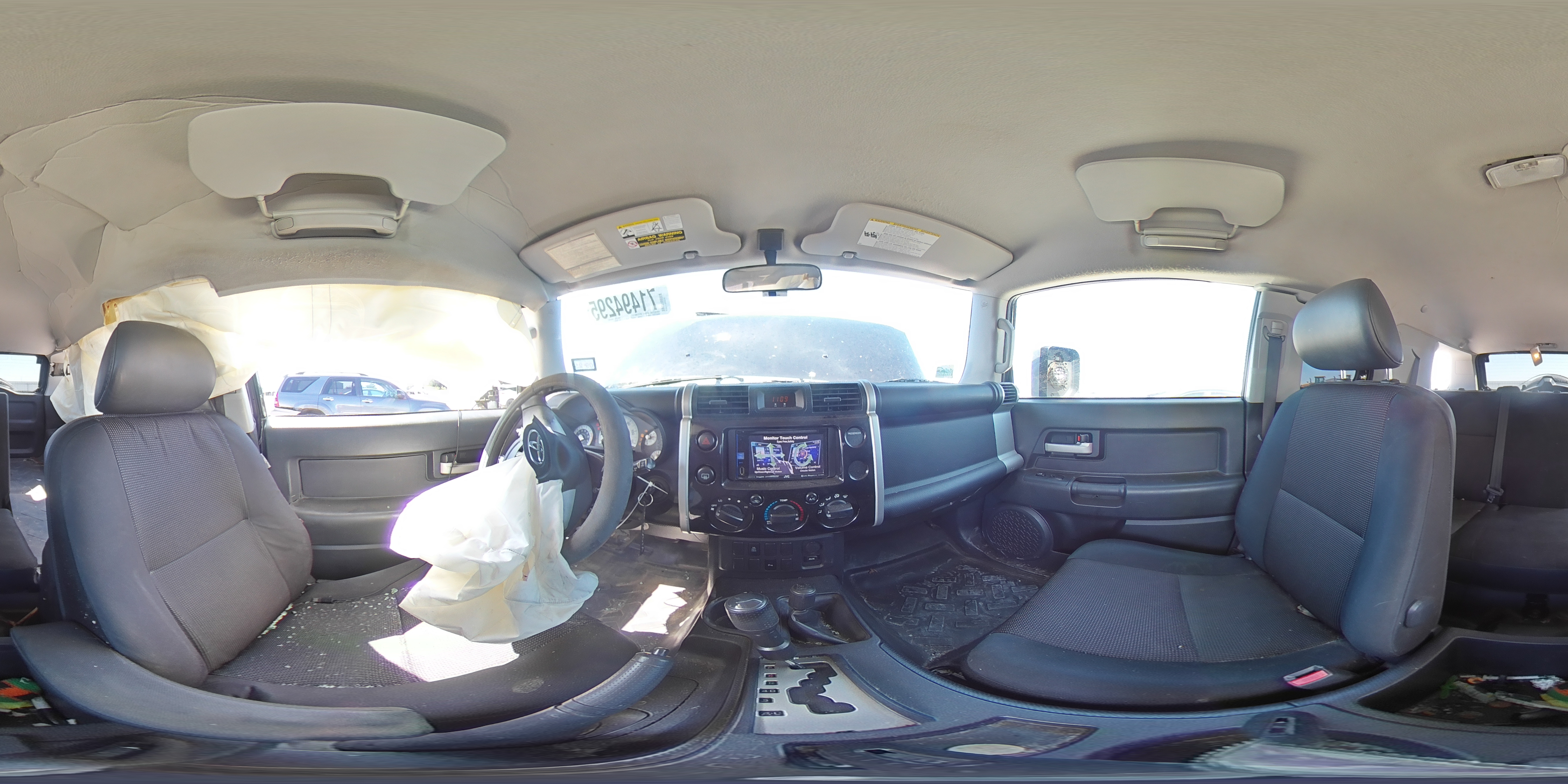 2008 Toyota Fj Cruiser VIN: JTEBU11F38K036301 Lot: 71494295