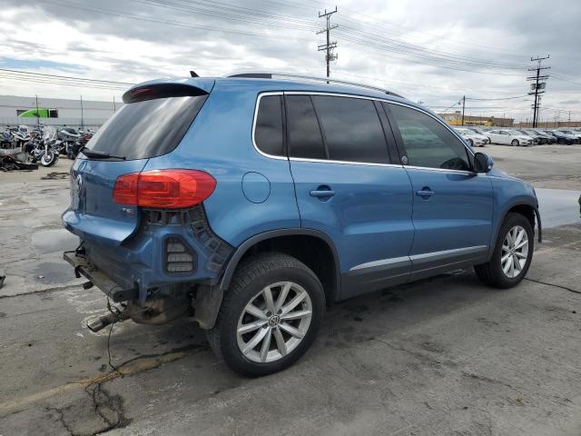  VOLKSWAGEN TIGUAN 2017 Синий