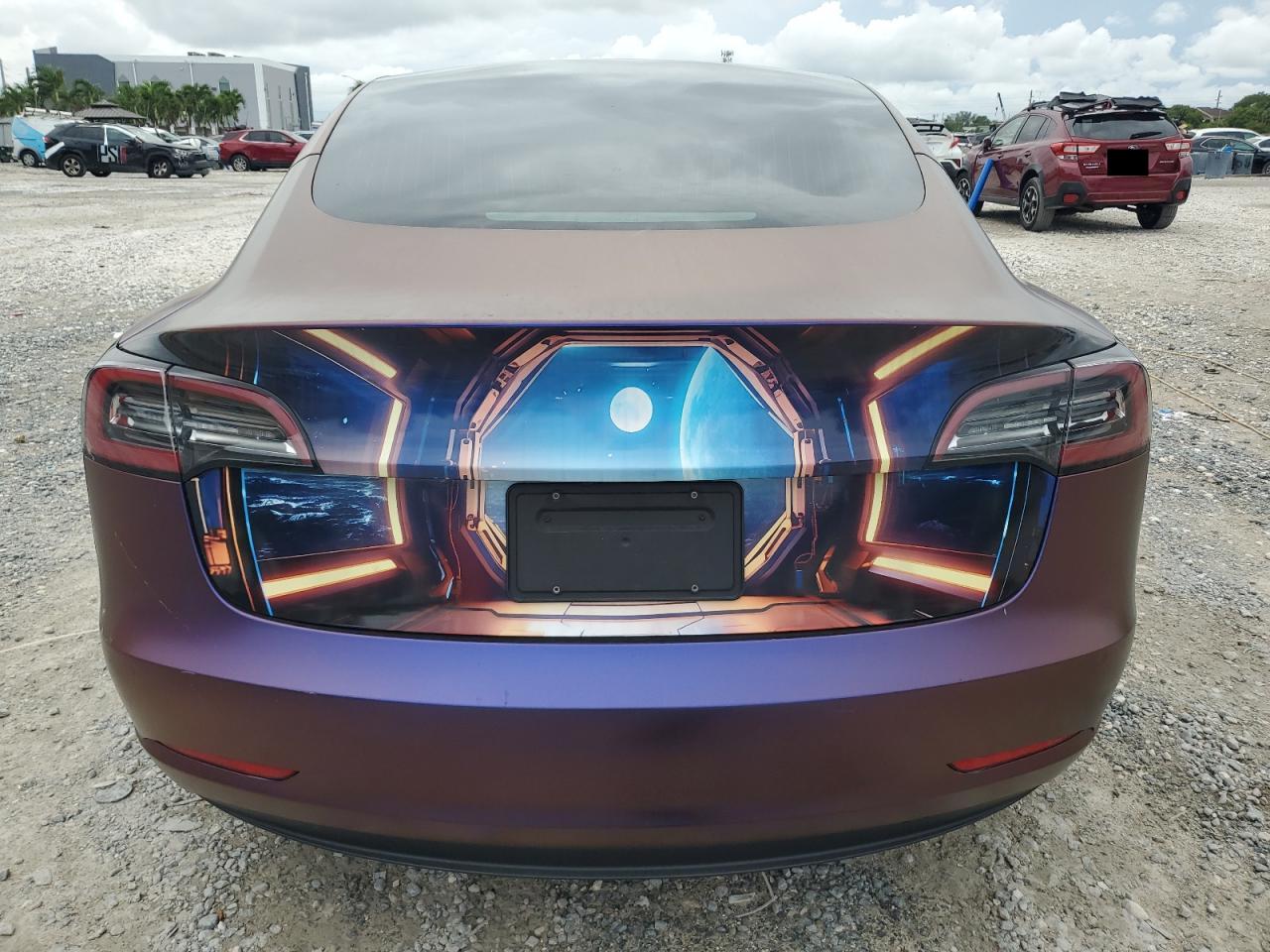 2022 Tesla Model 3 VIN: 5YJ3E1EB8NF345865 Lot: 80643055