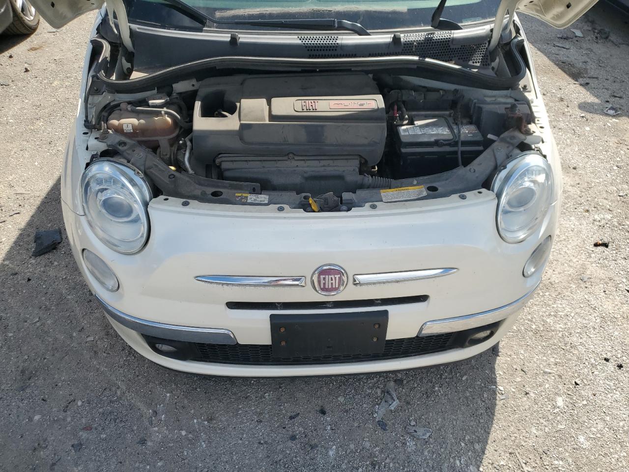 2012 Fiat 500 Lounge VIN: 3C3CFFCR0CT343444 Lot: 69882935