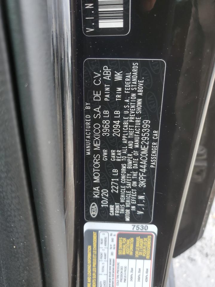 2021 Kia Forte Gt VIN: 3KPF44AC0ME295399 Lot: 71814195