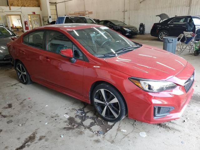  SUBARU IMPREZA 2017 Red