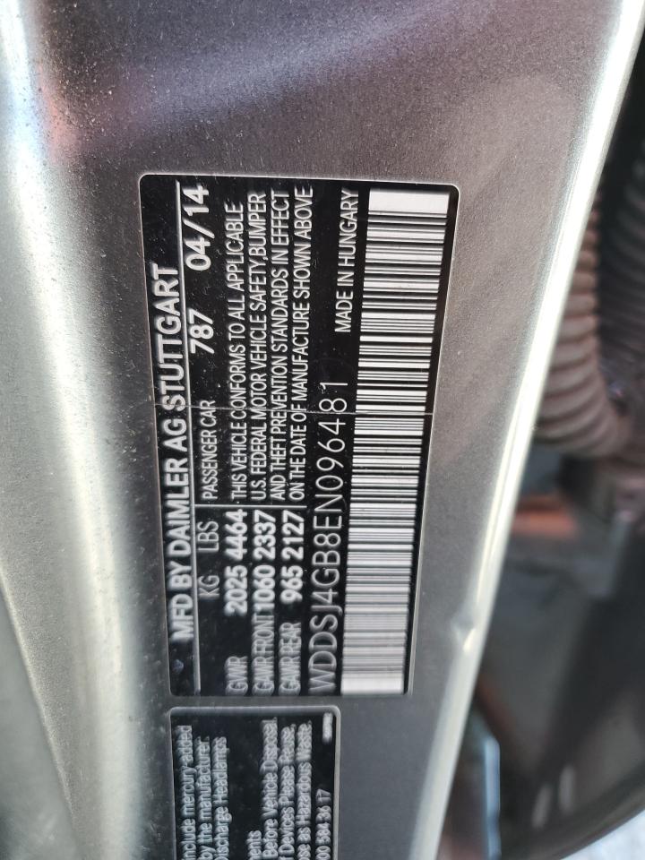 2014 Mercedes-Benz Cla 250 4Matic VIN: WDDSJ4GB8EN096481 Lot: 71370745