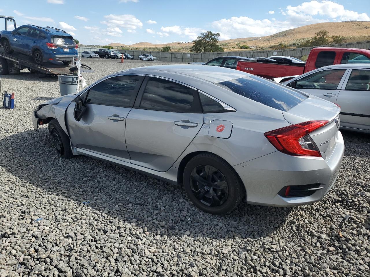 2016 Honda Civic Lx grey null gasoline 2HGFC2F57GH527847 photo #3