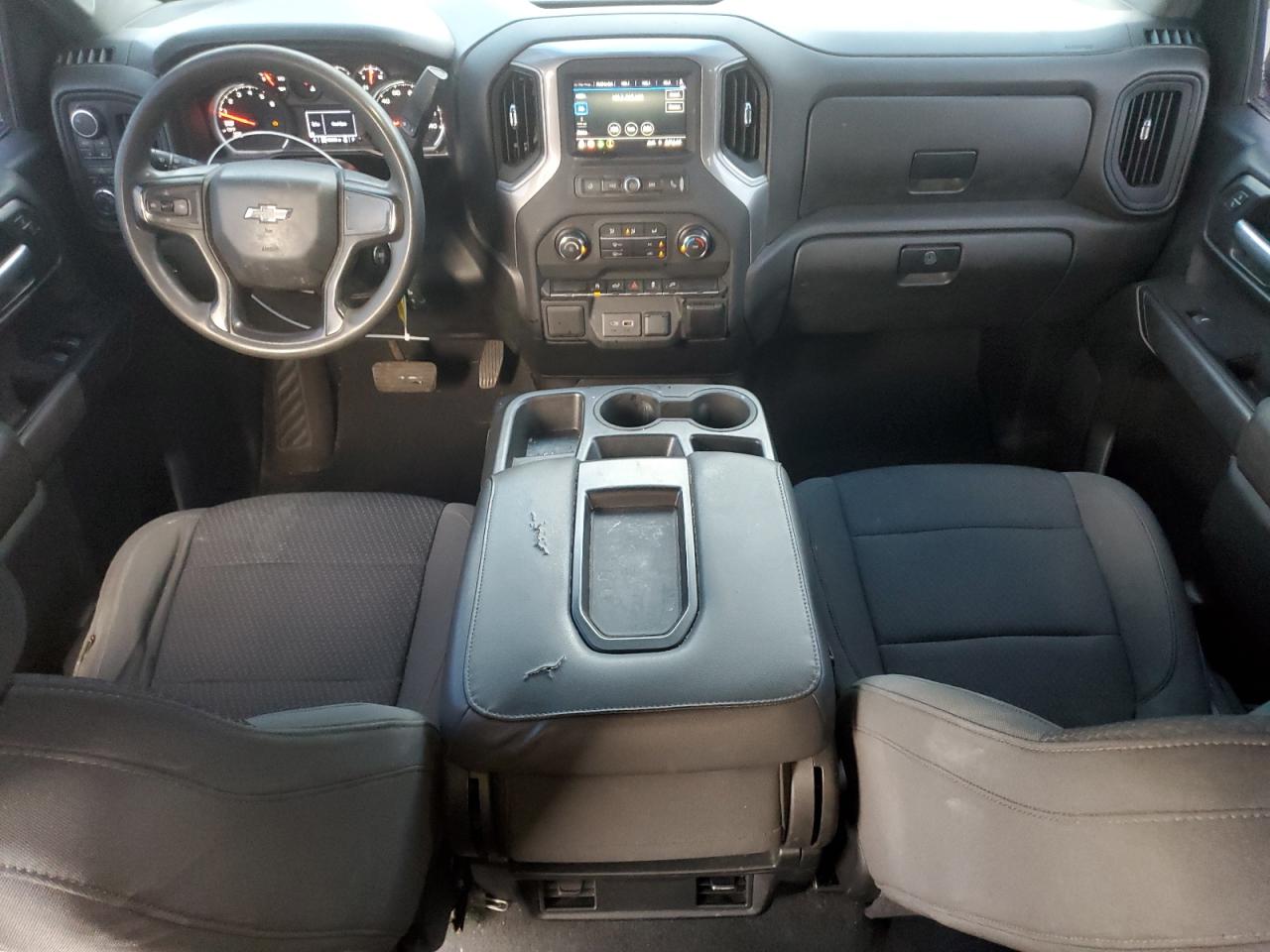 2021 Chevrolet Silverado K1500 Custom VIN: 1GCPYBEK0MZ246237 Lot: 81484075