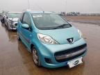 2011 PEUGEOT 107 ENVY  for sale at Copart PETERLEE