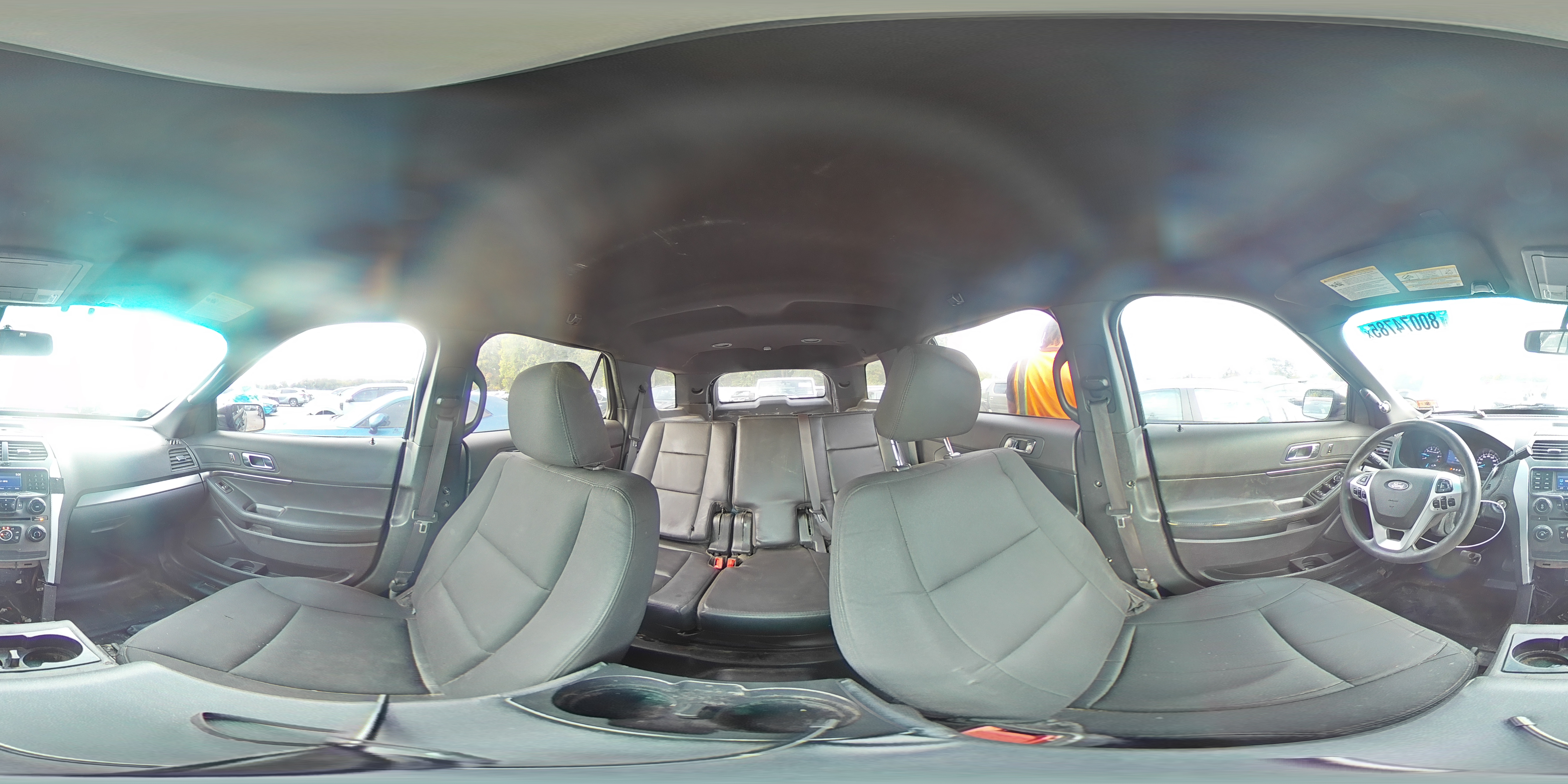 2015 Ford Explorer Police Interceptor VIN: 1FM5K8AR0FGC27714 Lot: 80074785