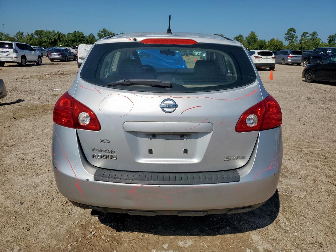 2008 Nissan Rogue S VIN: JN8AS58V68W121740 Lot: 72021255