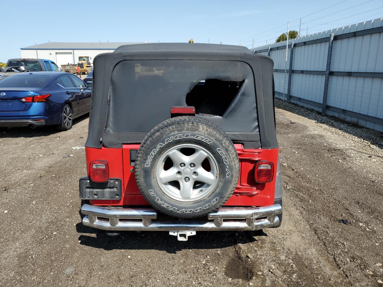 2003 Jeep Wrangler Commando VIN: 1J4FA39S73P348767 Lot: 71814555