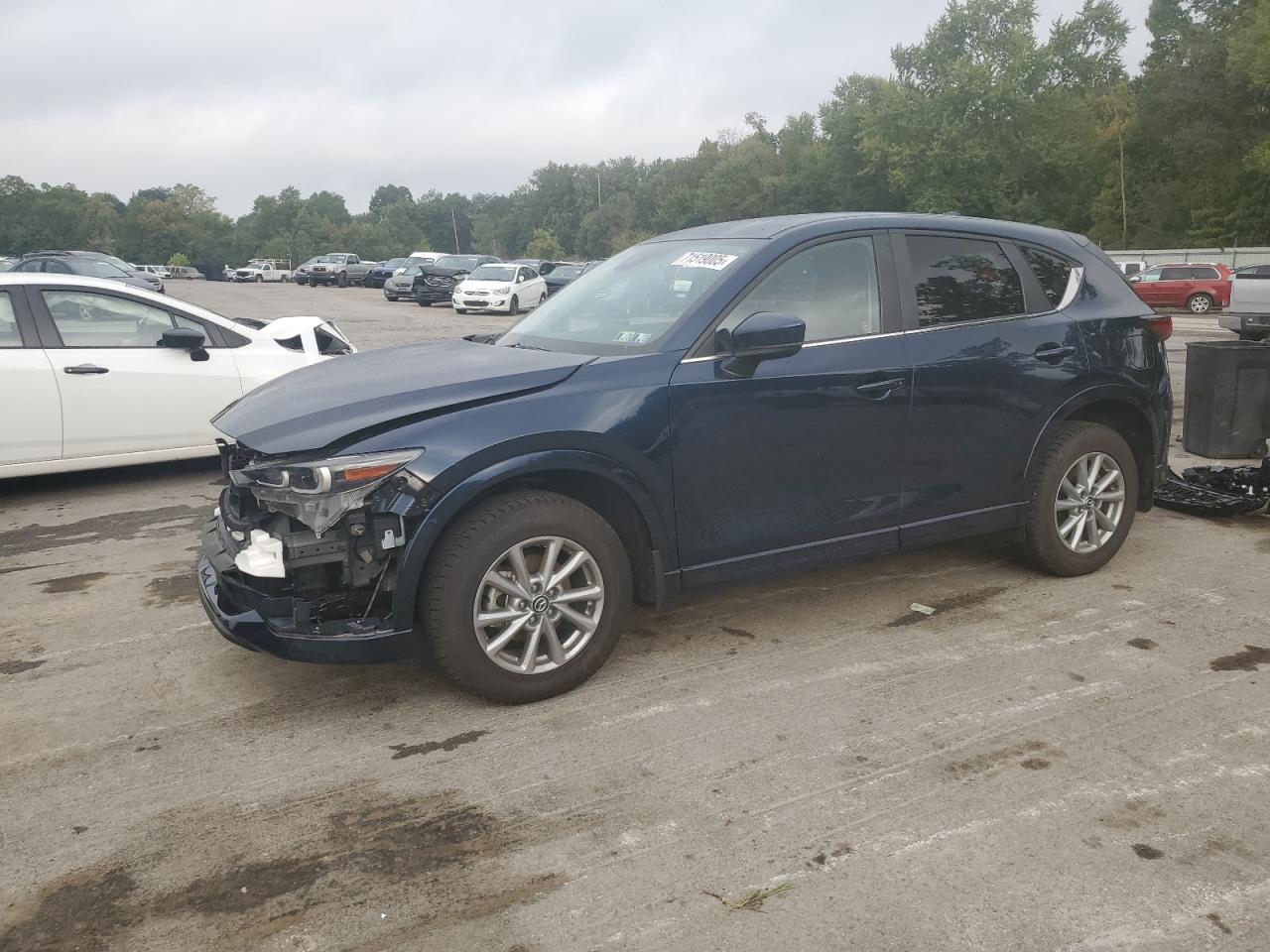 2024 Mazda Cx-5 Select blue null gasoline JM3KFBBL4R0456503 photo #1