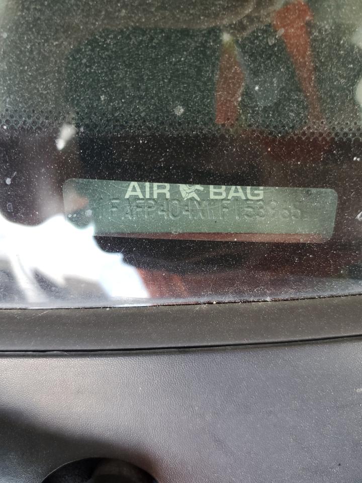 1998 Ford Mustang VIN: 1FAFP404XWF153965 Lot: 81031665