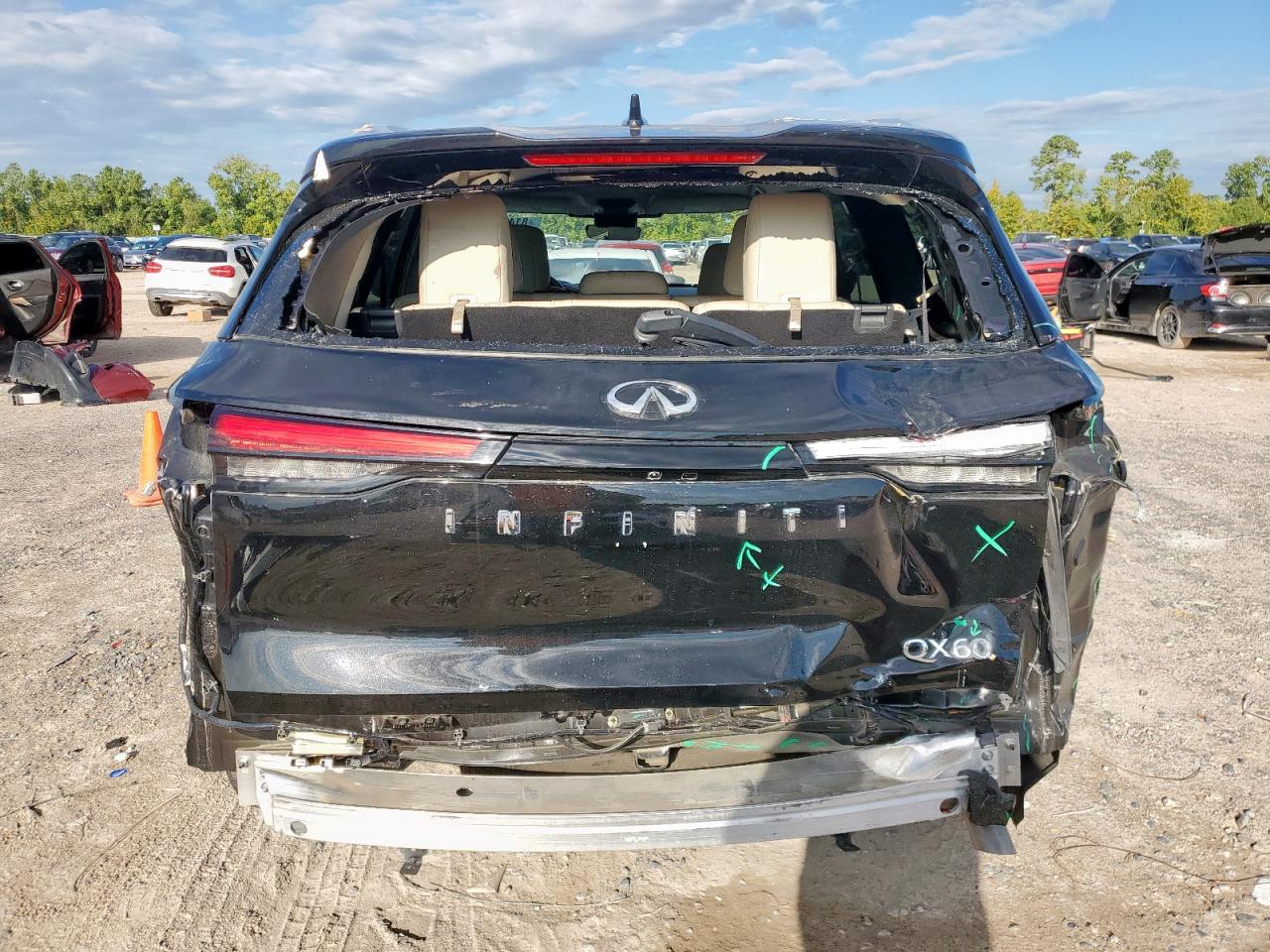 2023 Infiniti Qx60 Luxe VIN: 5N1DL1FR6PC369325 Lot: 81460075