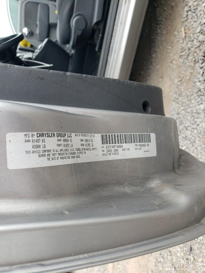 2015 Fiat 500 Pop VIN: 3C3CFFAR5FT609824 Lot: 80943735