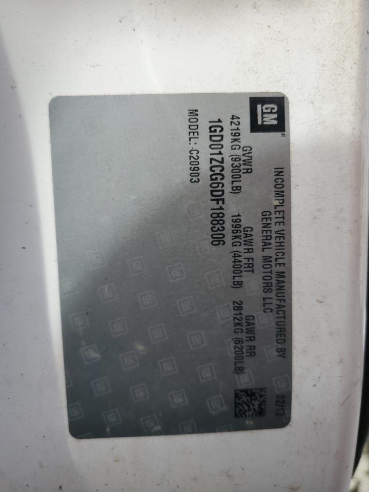 2013 GMC Sierra C2500 Heavy Duty VIN: 1GD01ZCG6DF188306 Lot: 71324395