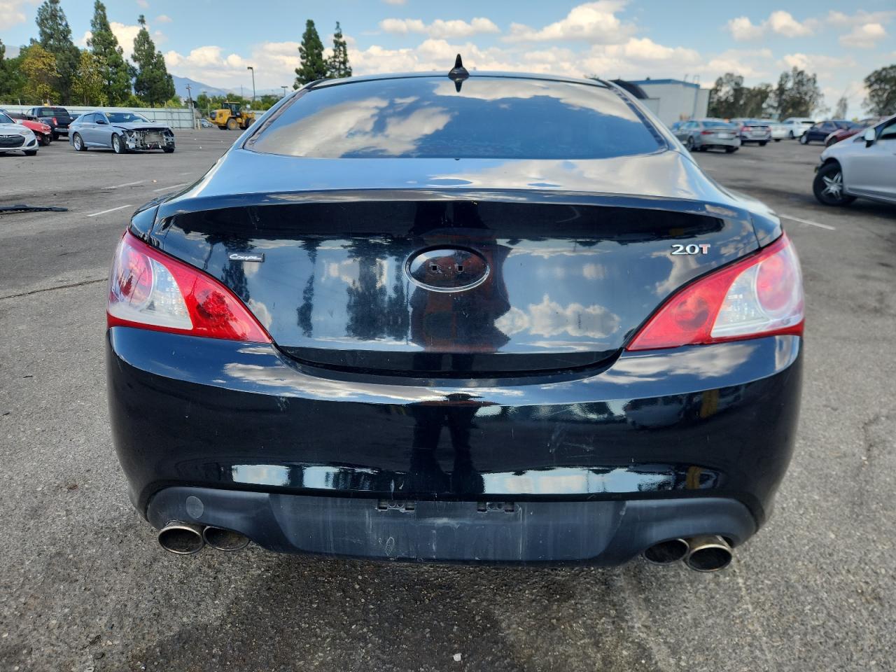 2012 Hyundai Genesis Coupe 2.0T VIN: KMHHT6KD6CU075968 Lot: 81554385