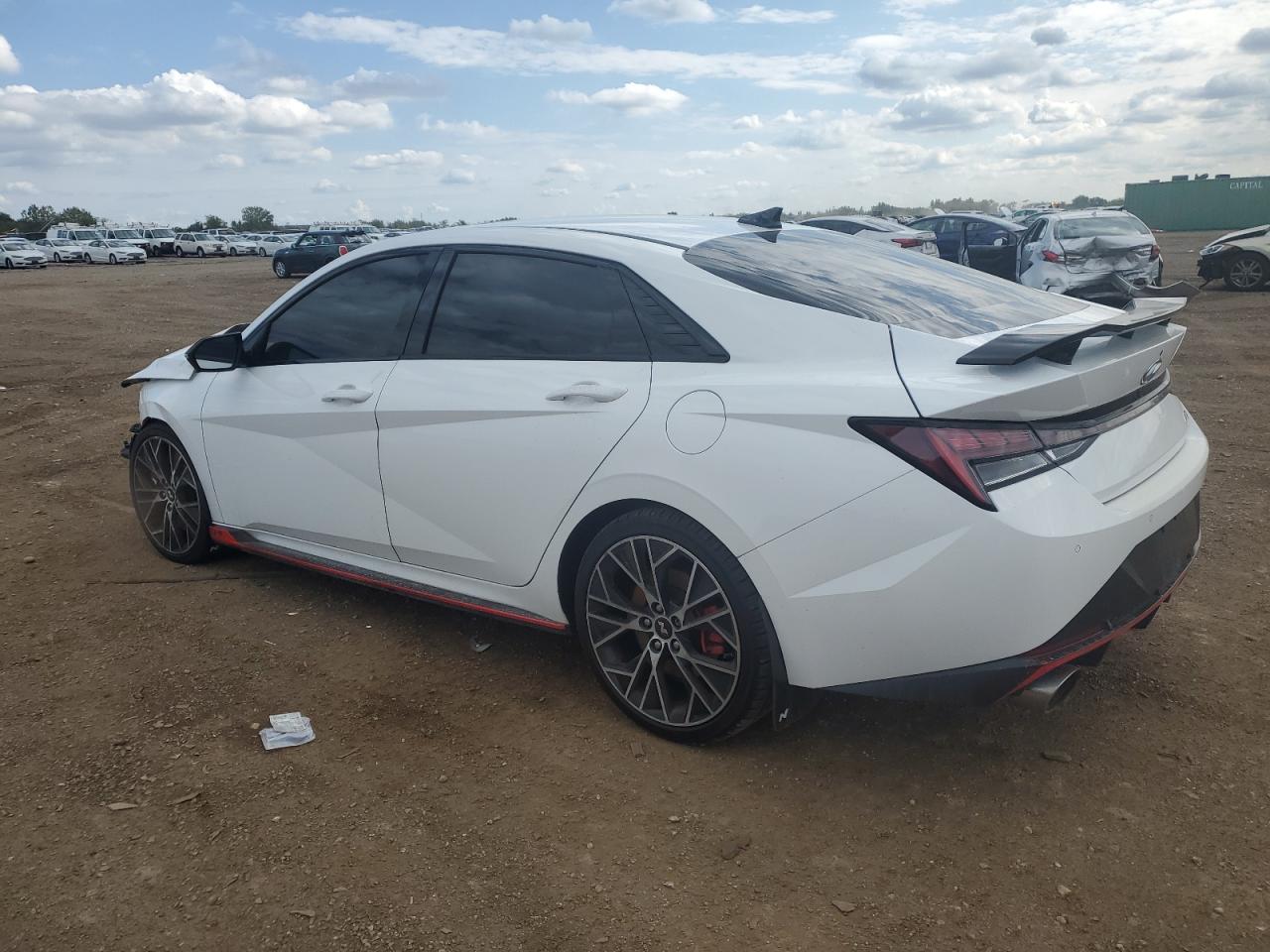 2022 Hyundai Elantra N KMHLW4AK7NU004805 photo #3