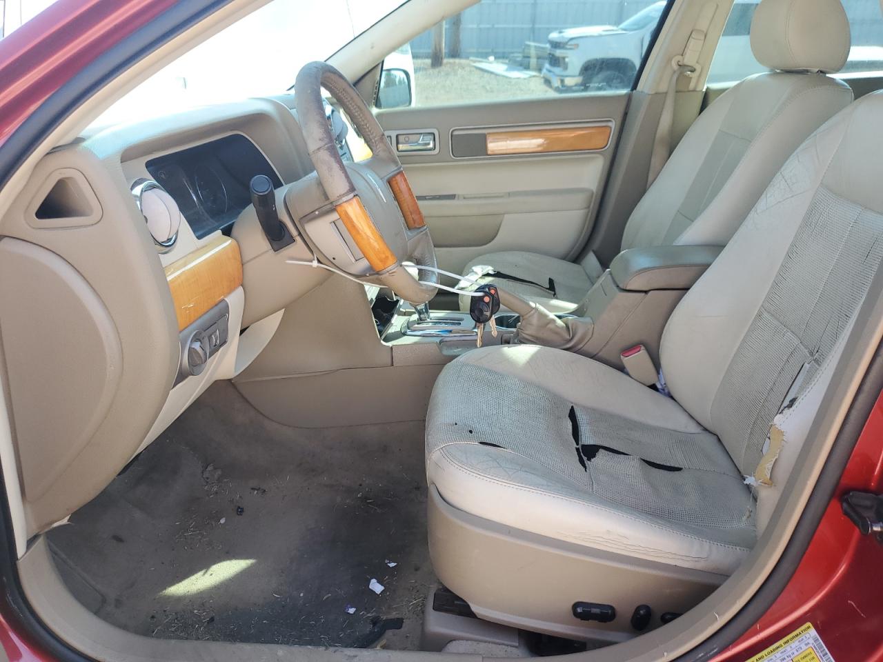 2008 Lincoln Mkz VIN: 3LNHM26T48R647545 Lot: 81642505