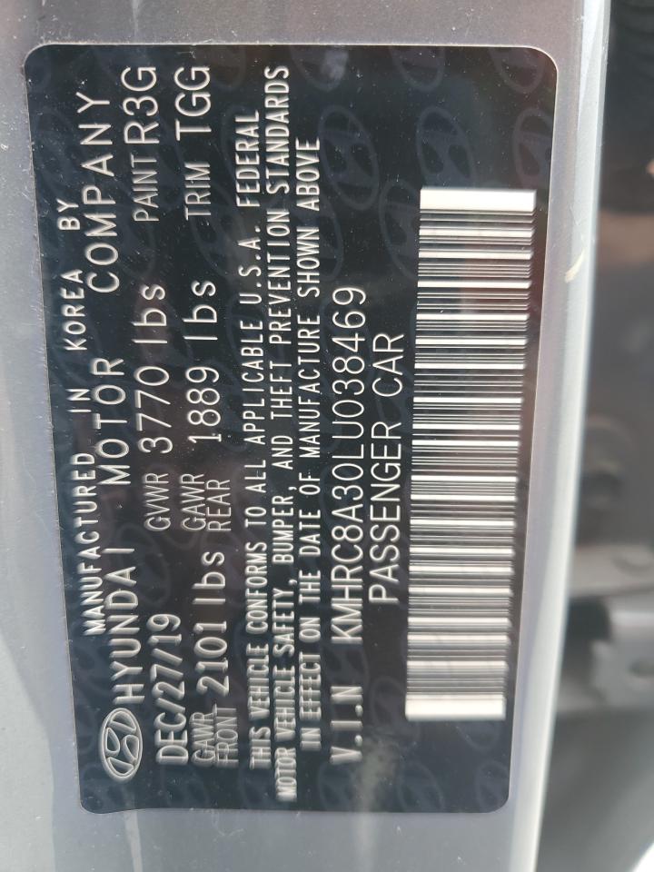 2020 Hyundai Venue Sel VIN: KMHRC8A30LU038469 Lot: 71226925