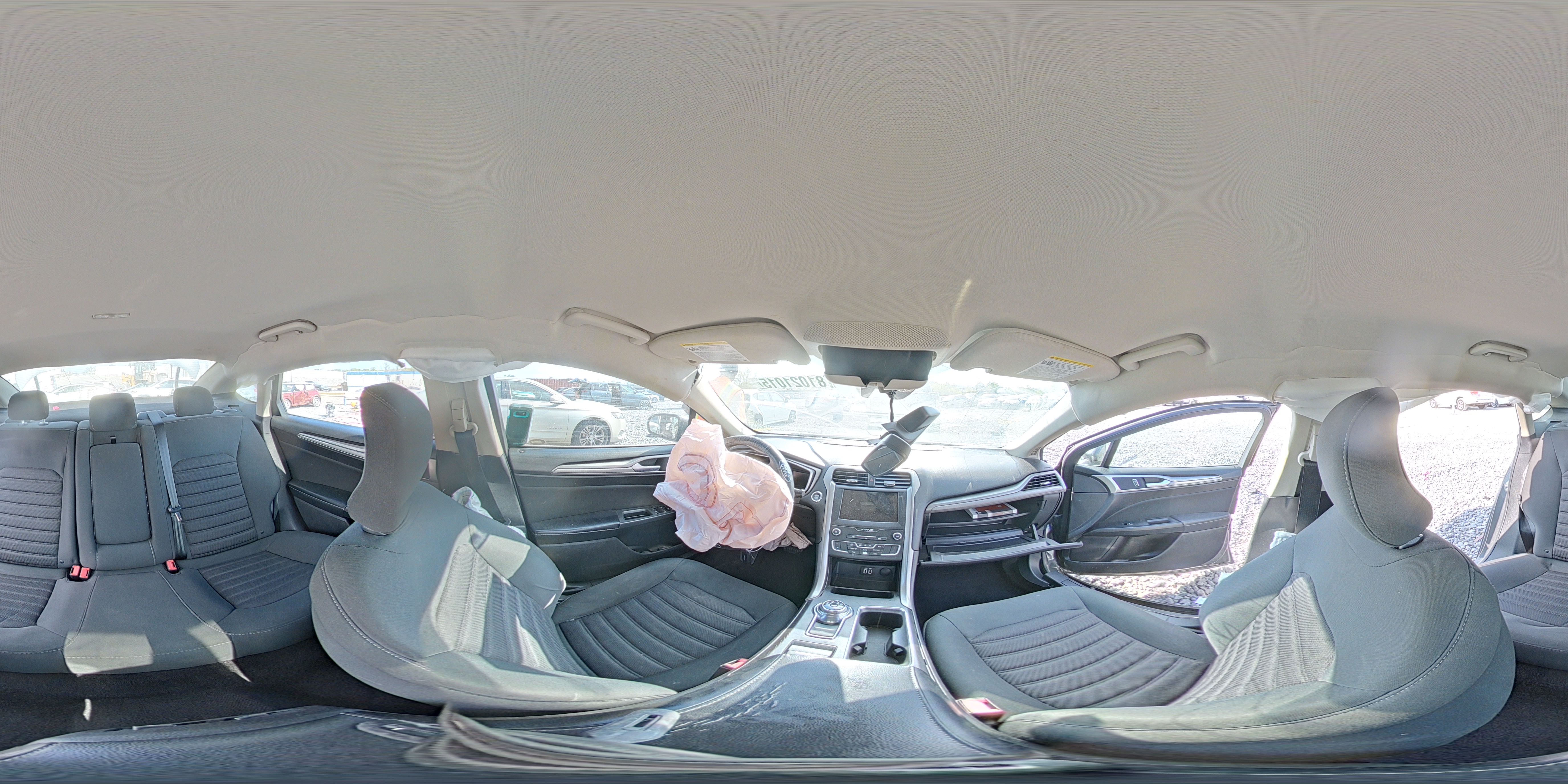 2019 Ford Fusion Se VIN: 3FA6P0HD2KR101952 Lot: 81021015