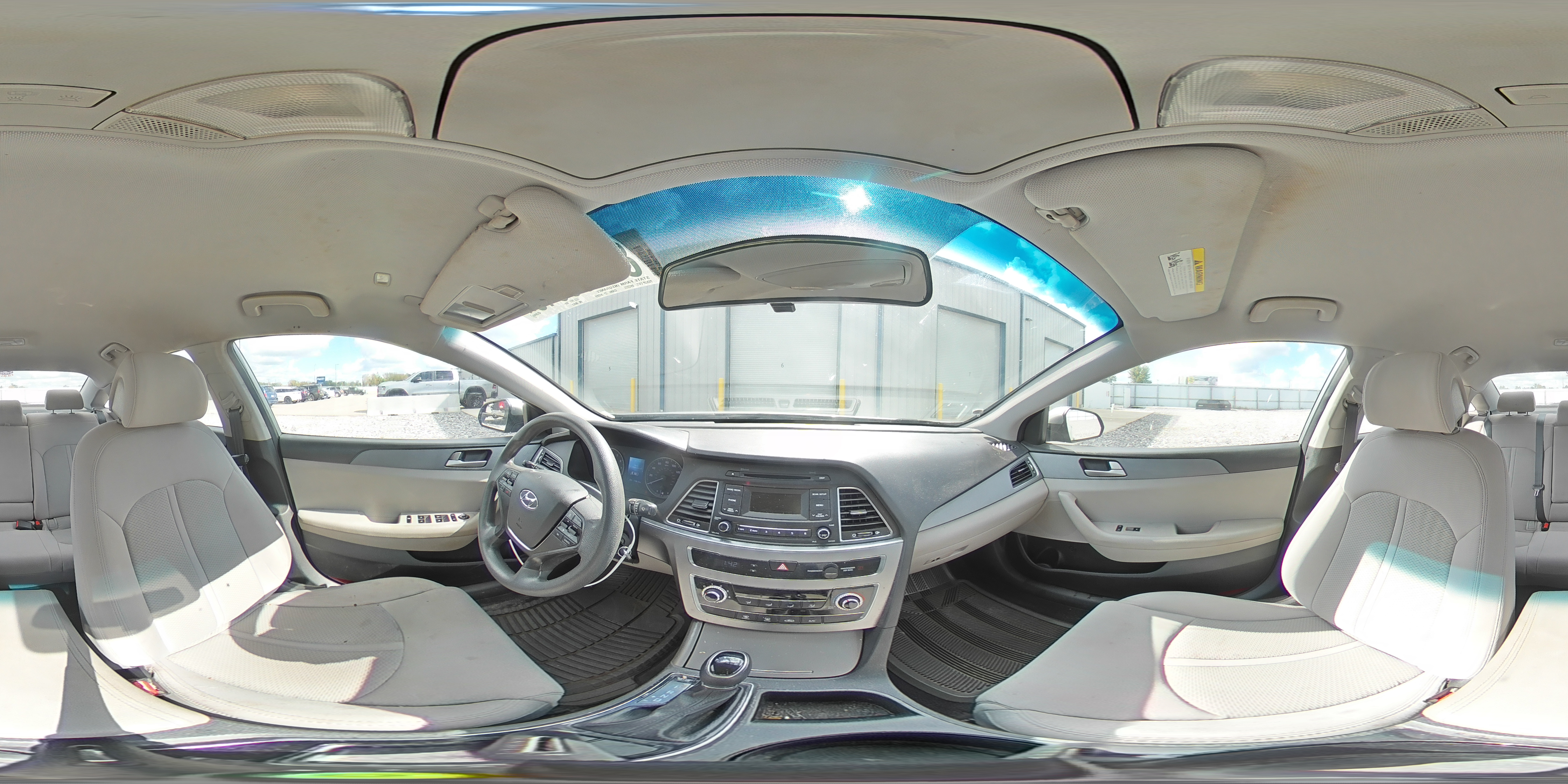 2017 Hyundai Sonata Se VIN: 5NPE24AF3HH566873 Lot: 80703845