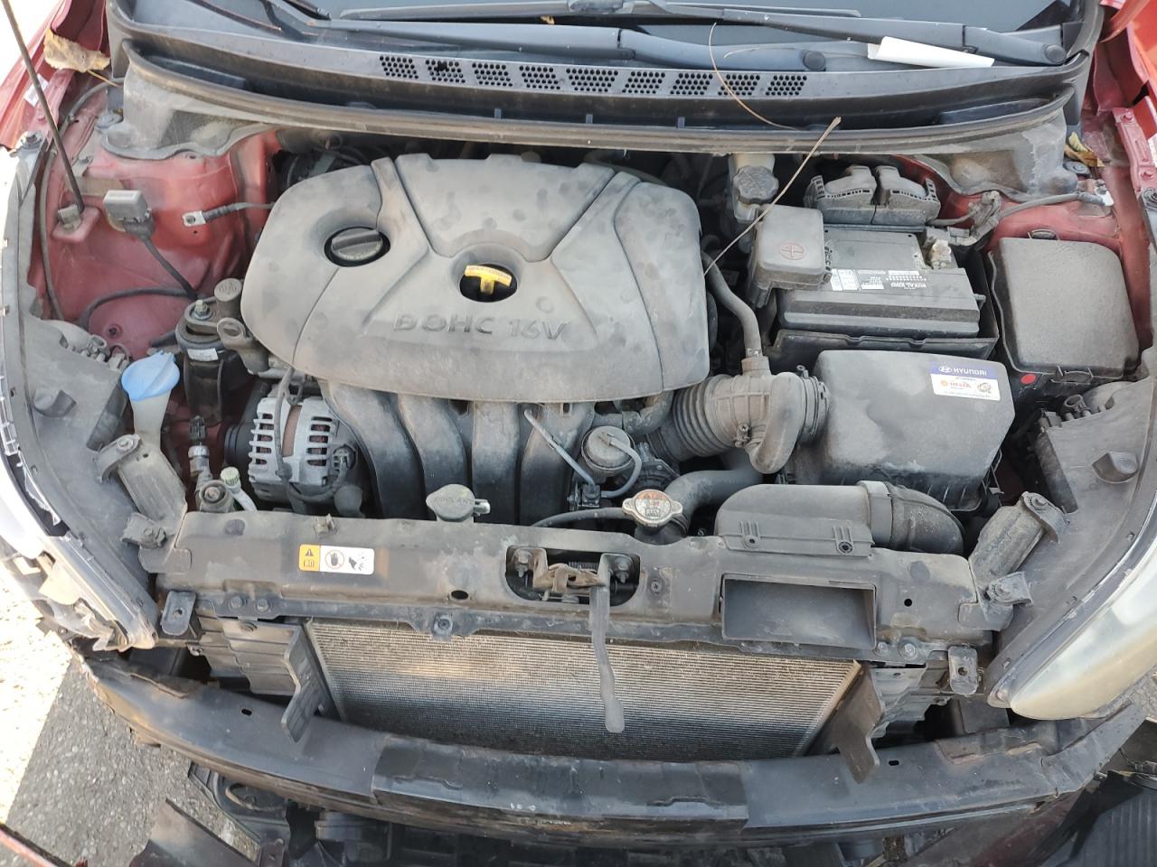 2014 Hyundai Elantra Se VIN: KMHDH4AE9EU130625 Lot: 71966725