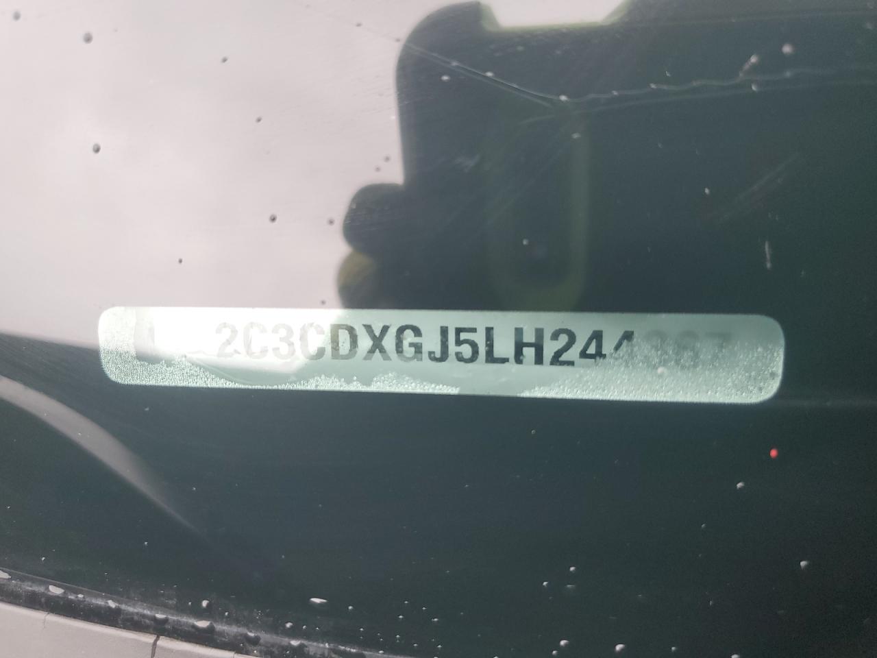 2020 Dodge Charger Scat Pack VIN: 2C3CDXGJ5LH244367 Lot: 81485415