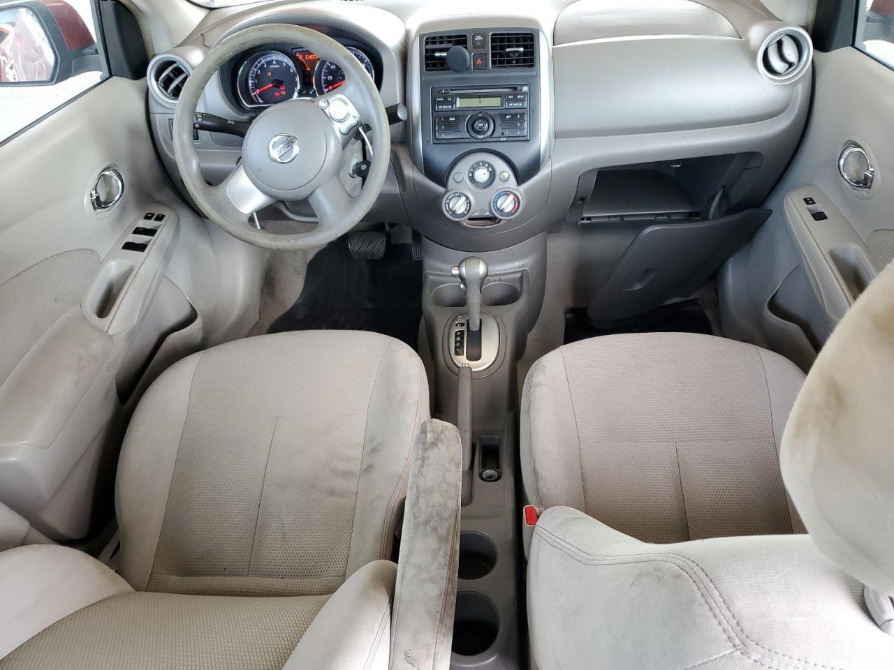 2014 Nissan Versa S VIN: 3N1CN7AP9EK444385 Lot: 80810985