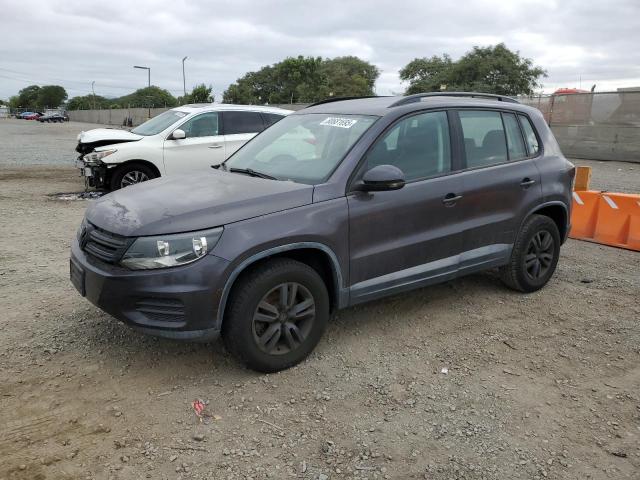 VOLKSWAGEN TIGUAN 2016 Серый