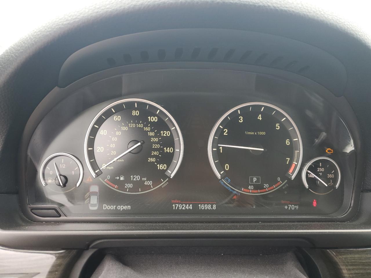 2014 BMW 535 Xi VIN: WBA5B3C58ED292731 Lot: 80840965