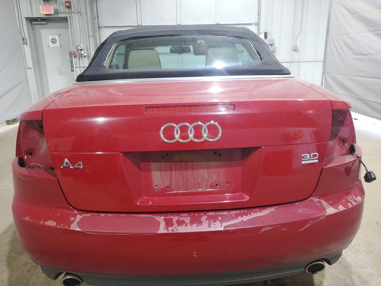 2004 Audi A4 Quattro VIN: WAUDT48H24K025127 Lot: 80093705