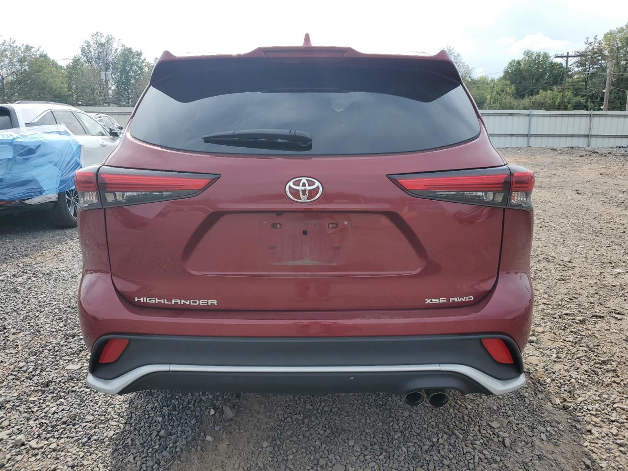 2021 Toyota Highlander Xse VIN: 5TDLZRBH0MS090764 Lot: 81076275