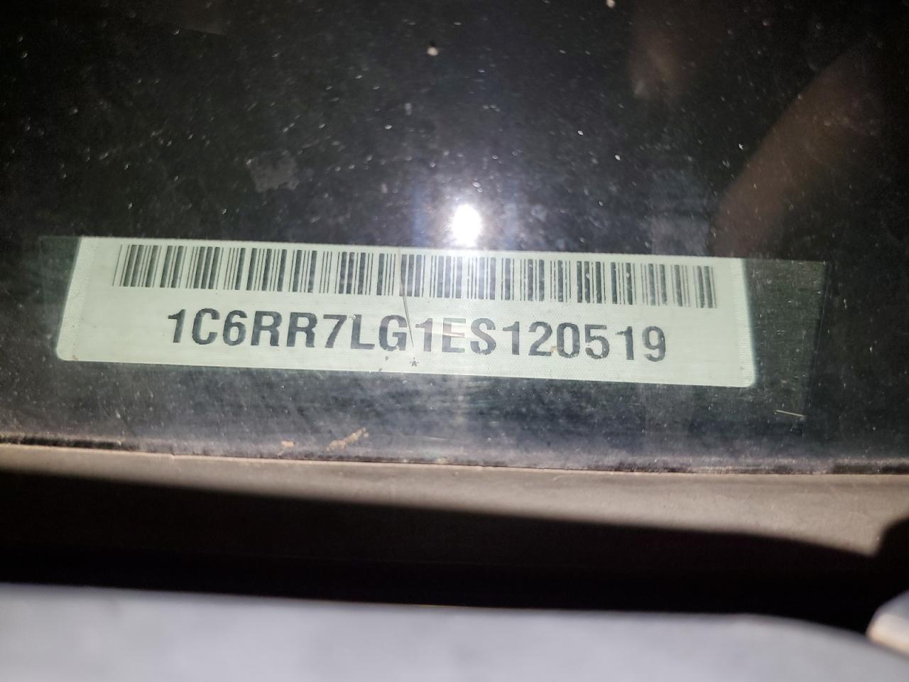 2014 Ram 1500 Slt VIN: 1C6RR7LG1ES120519 Lot: 71223845