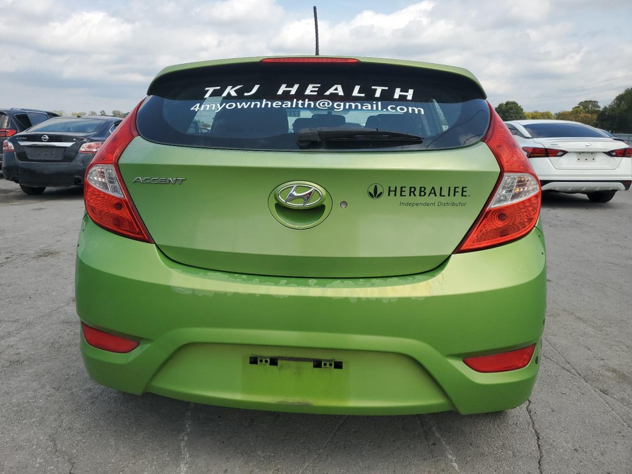 2013 Hyundai Accent Gls VIN: KMHCU5AE2DU078380 Lot: 71177925