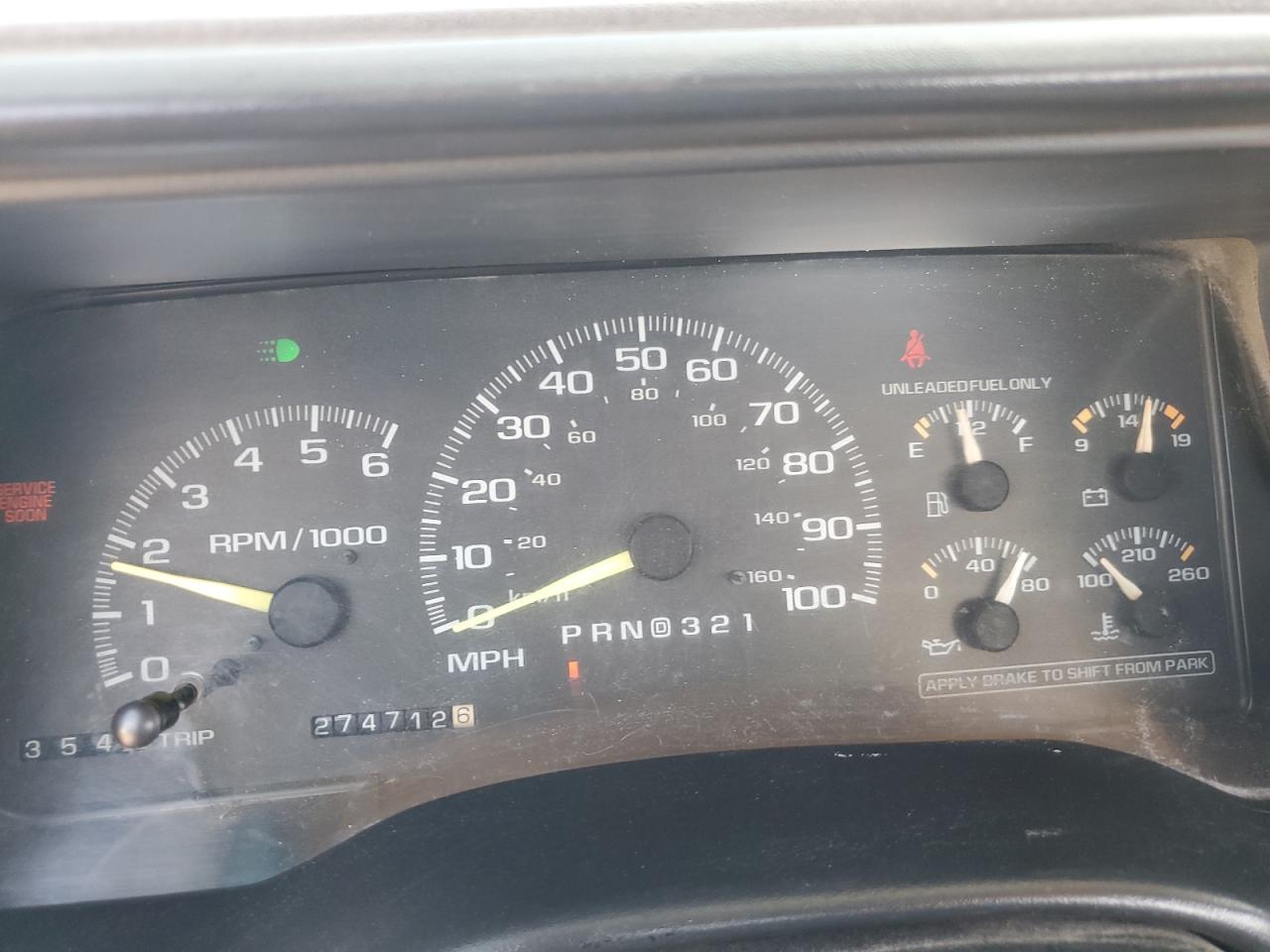 1998 Chevrolet Gmt-400 C1500 VIN: 1GCEC14W5WZ122780 Lot: 71835025