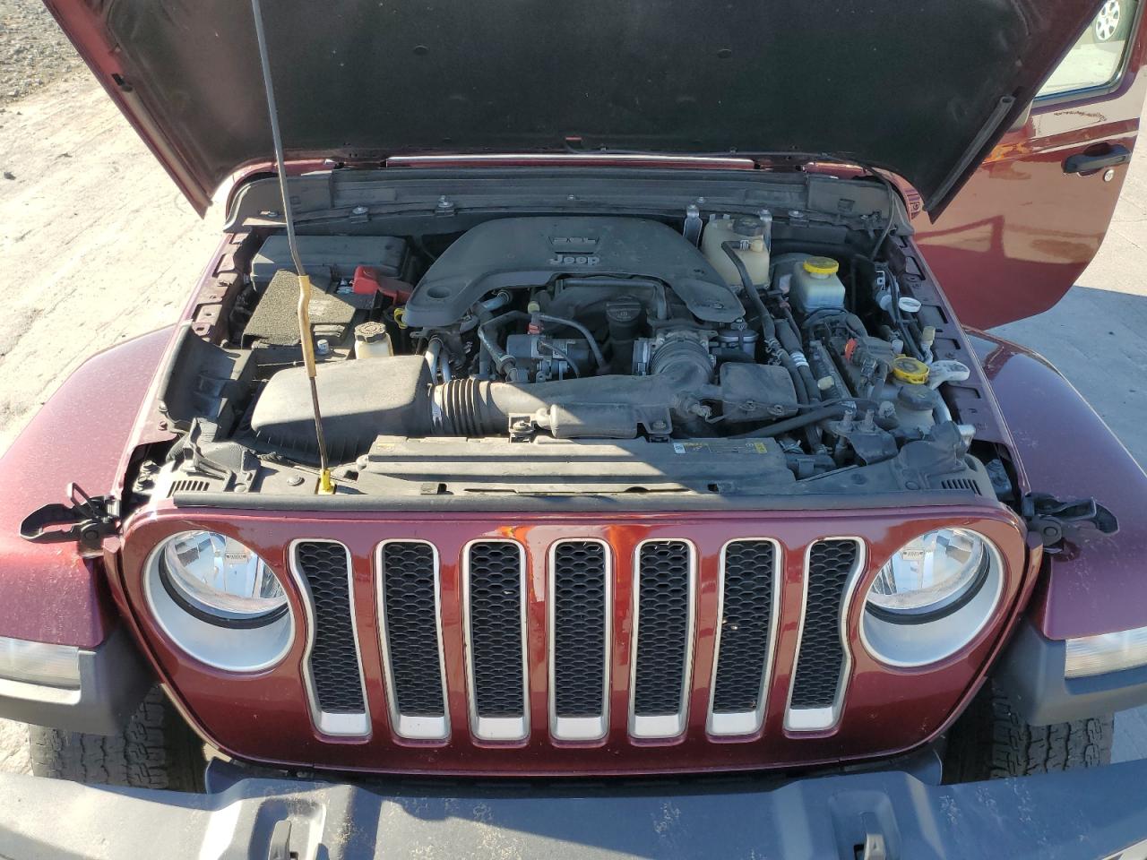 2021 Jeep Wrangler Unlimited Sahara VIN: 1C4HJXEG9MW580642 Lot: 81205365