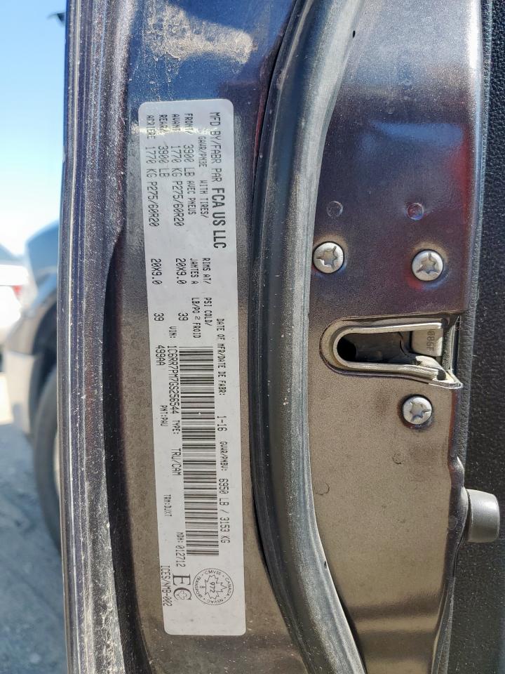 2016 Ram 1500 Longhorn VIN: 1C6RR7PM7GS256544 Lot: 80695915