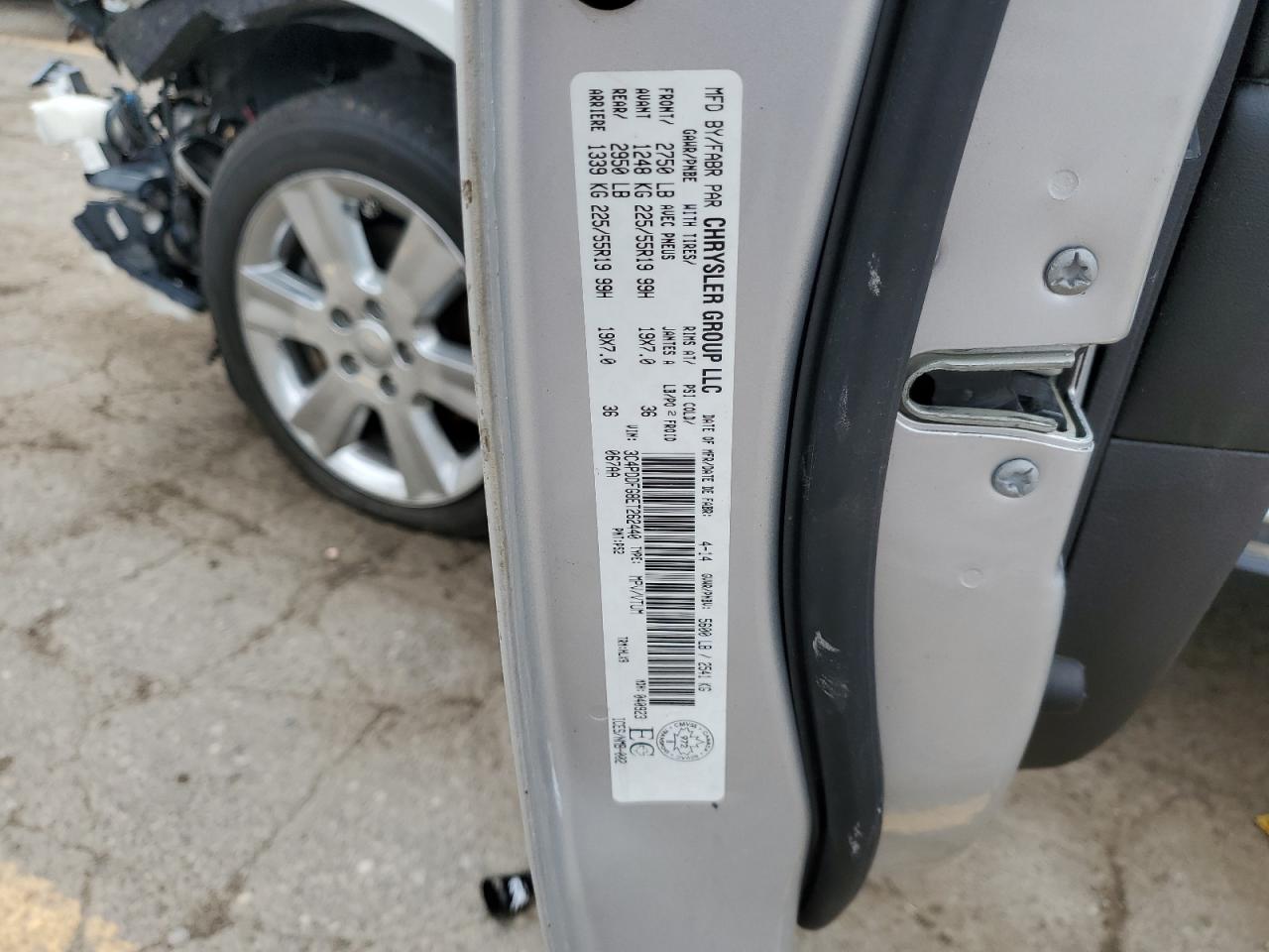 2014 Dodge Journey R/T VIN: 3C4PDDFG8ET262440 Lot: 71109045