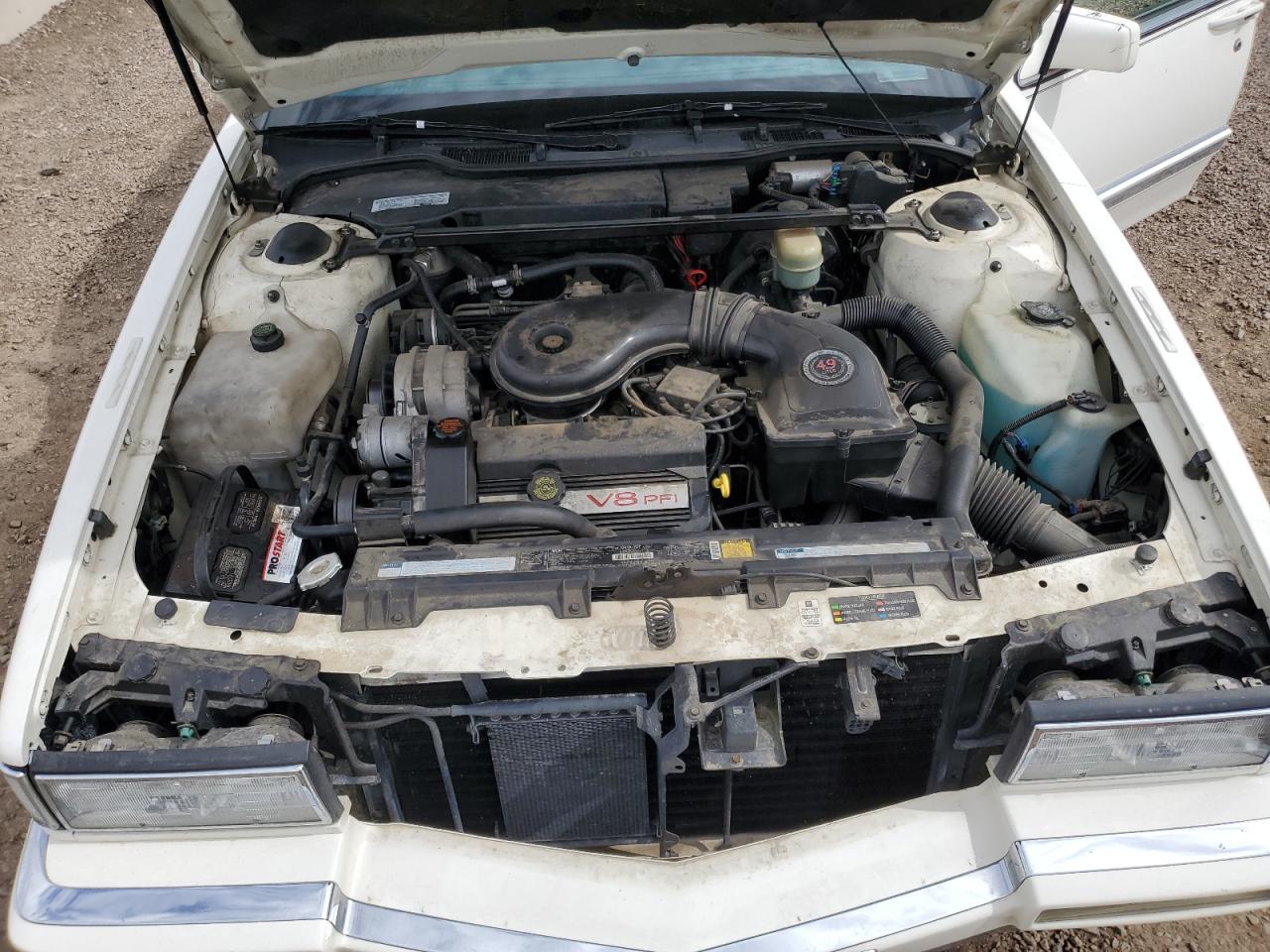 1993 Cadillac Deville VIN: 1G6CD53B0P4312935 Lot: 83812125