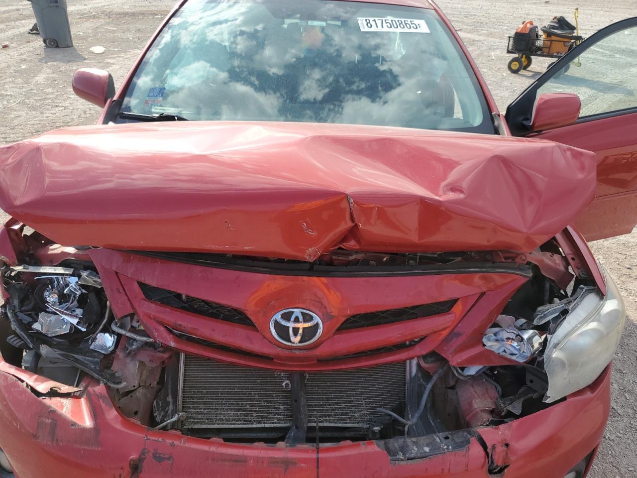 2011 Toyota Corolla Base VIN: 2T1BU4EE2BC713242 Lot: 81750865