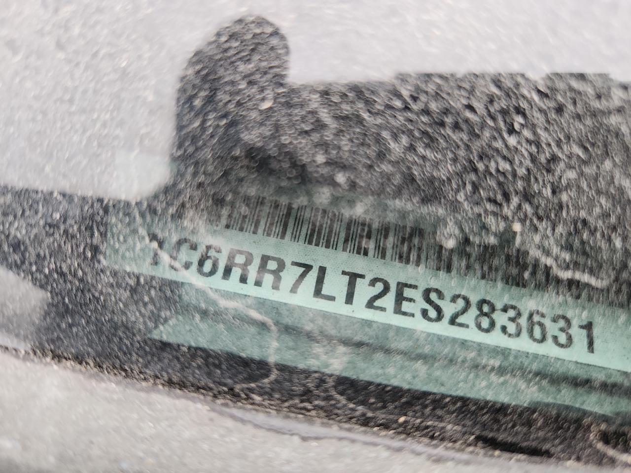 2014 Ram 1500 Slt VIN: 1C6RR7LT2ES283631 Lot: 70998275