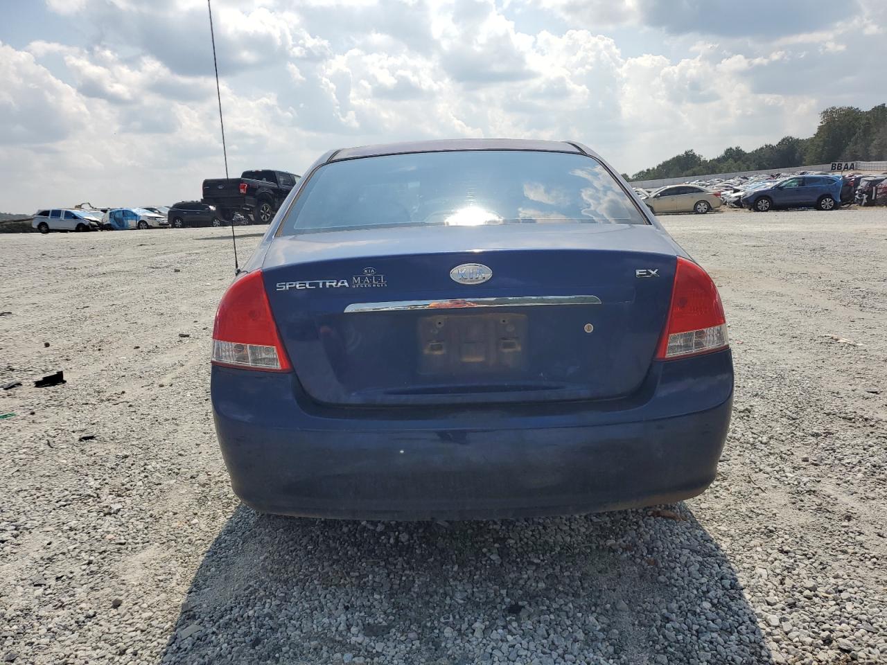 2008 Kia Spectra Ex VIN: KNAFE121185545417 Lot: 81336125