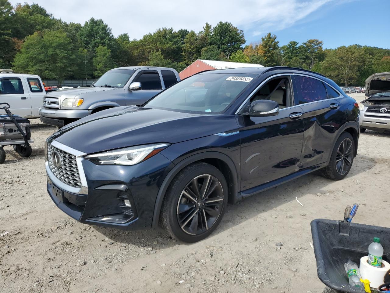 2022 Infiniti Qx55 Luxe VIN: 3PCAJ5J38NF104560 Lot: 84386355