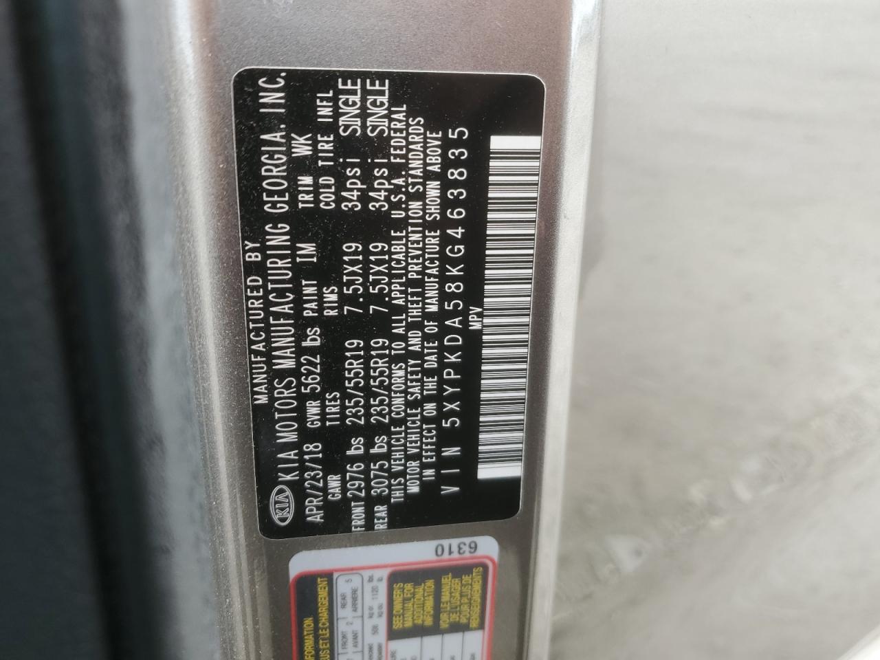 2019 Toyota Corolla L VIN: 5YFBURHE3JP765602 Lot: 81614145