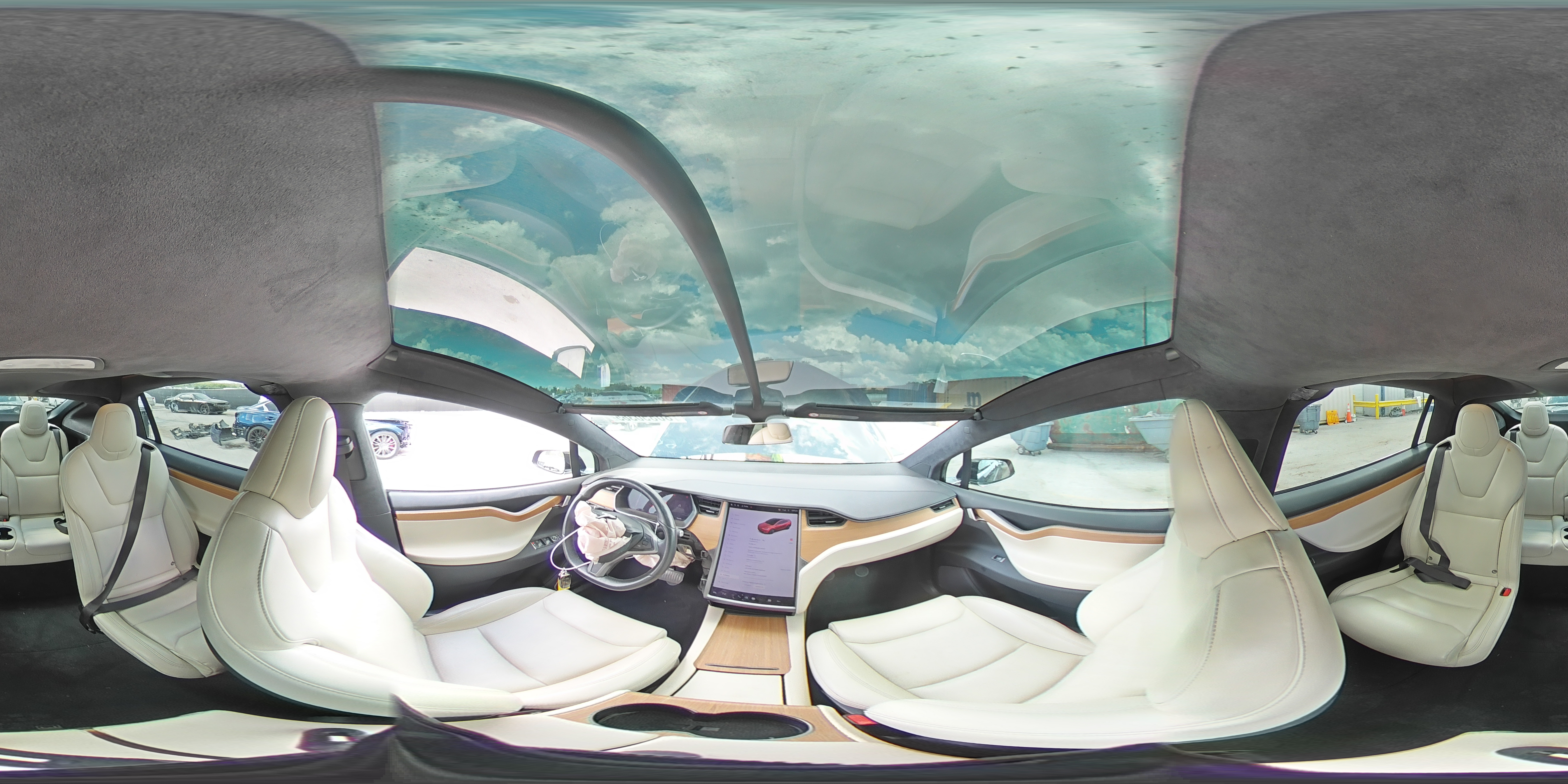 2020 Tesla Model X VIN: 5YJXCBE28LF281627 Lot: 80850365