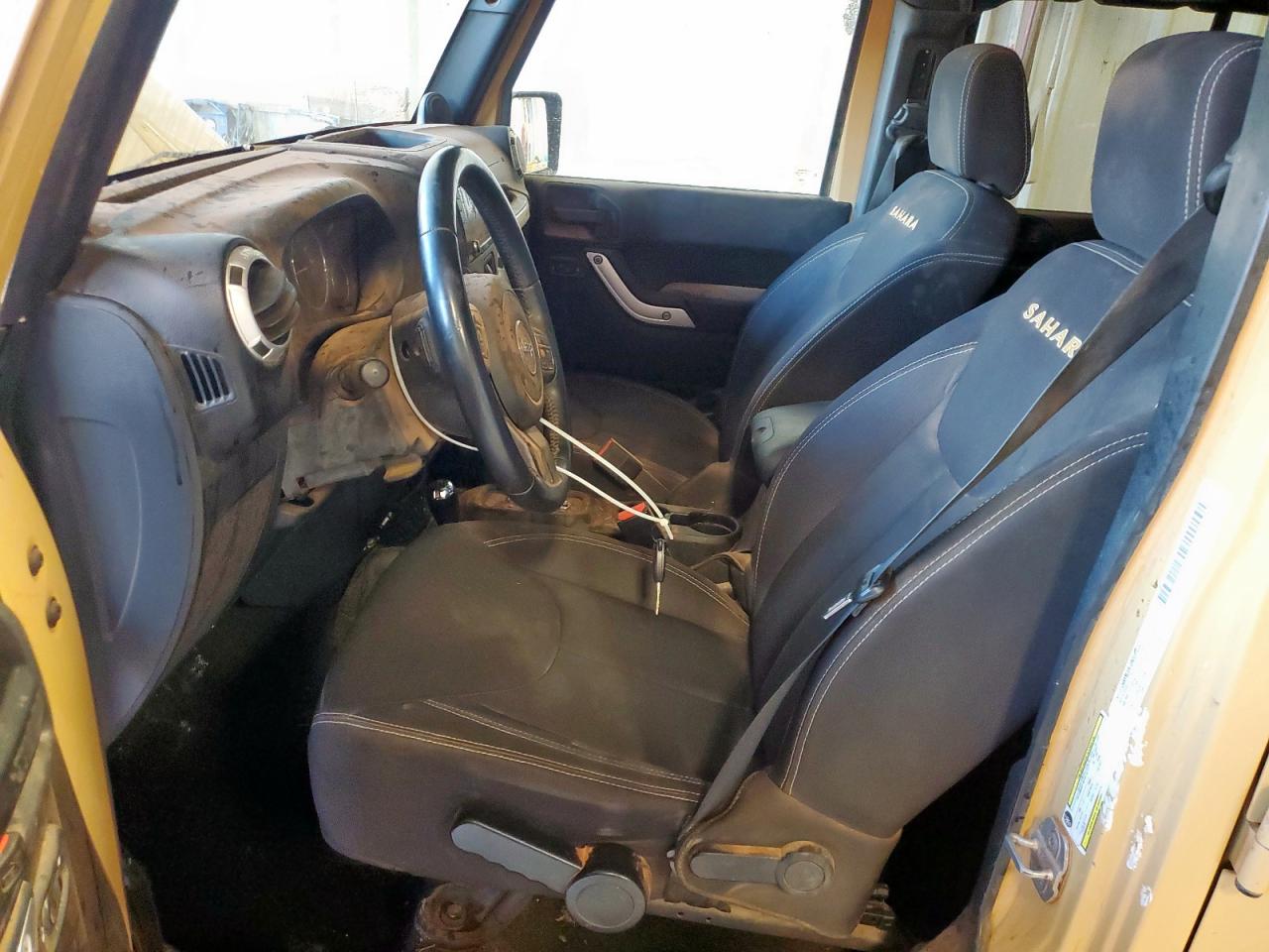 2014 Jeep Wrangler Unlimited Sahara VIN: 1C4BJWEG0EL111071 Lot: 82162295