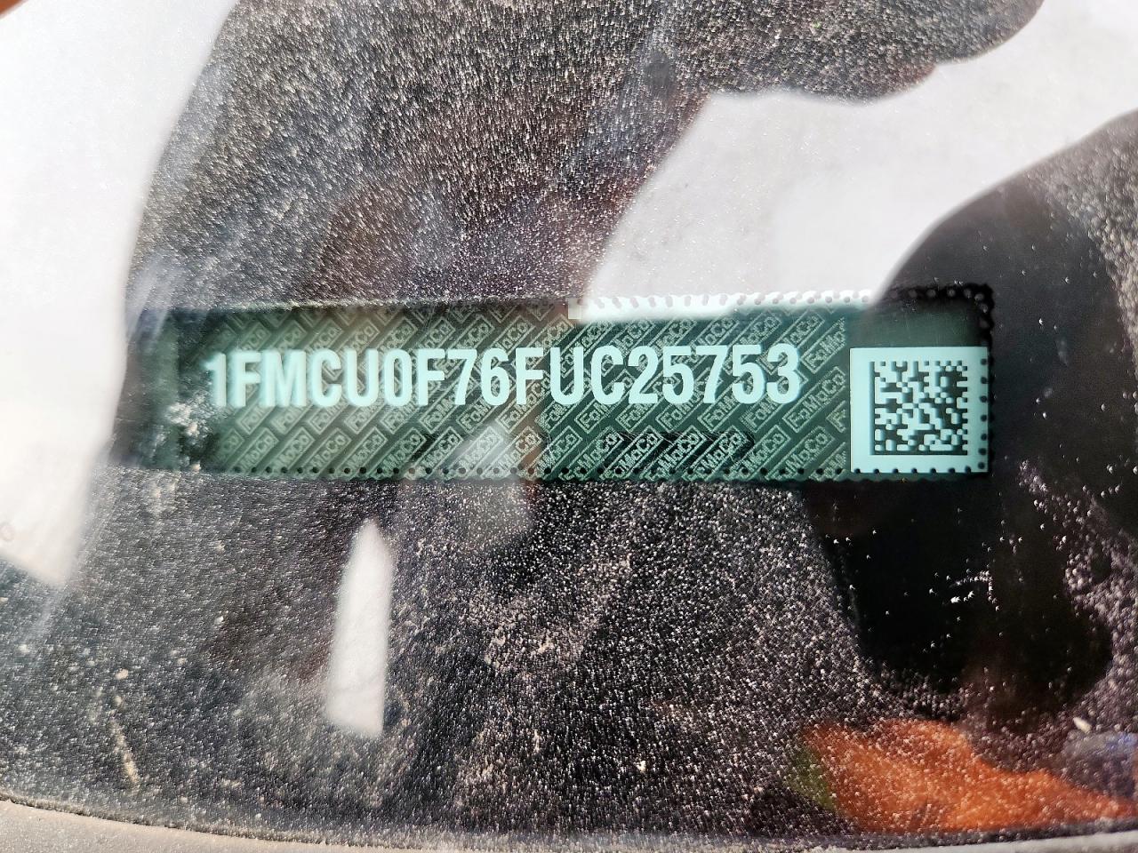 2015 Ford Escape S VIN: 1FMCU0F76FUC25753 Lot: 71721125