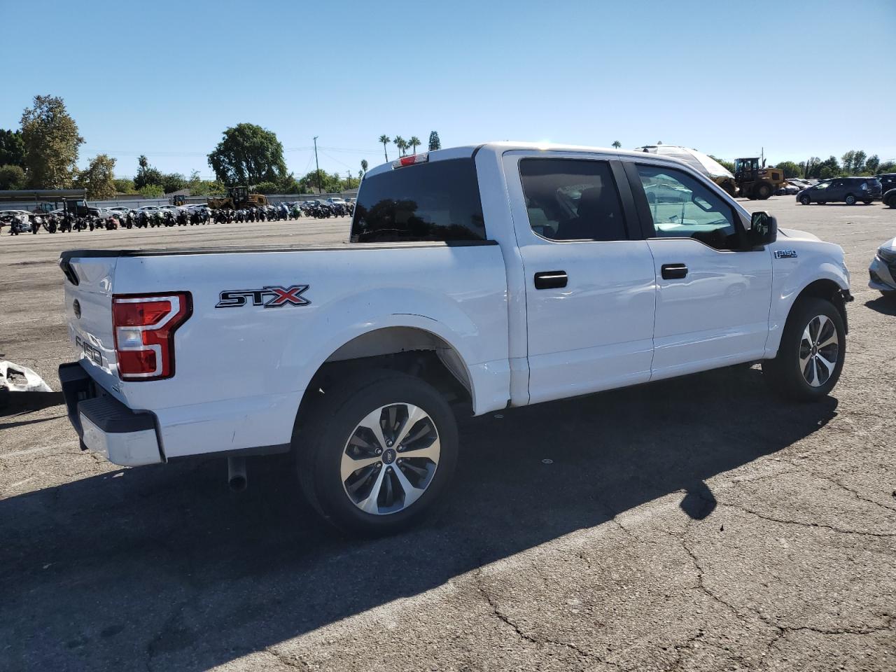 2020 Ford F150 Supercrew white null gas 1FTEW1CP7LKE63863 photo #4
