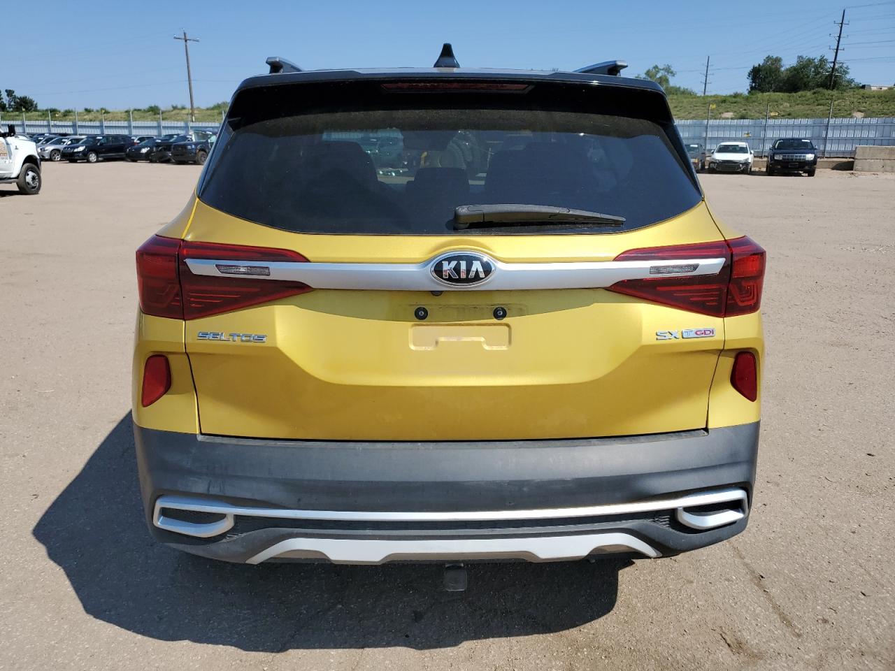 2021 Kia Seltos Sx VIN: KNDETCA29M7214612 Lot: 71014975