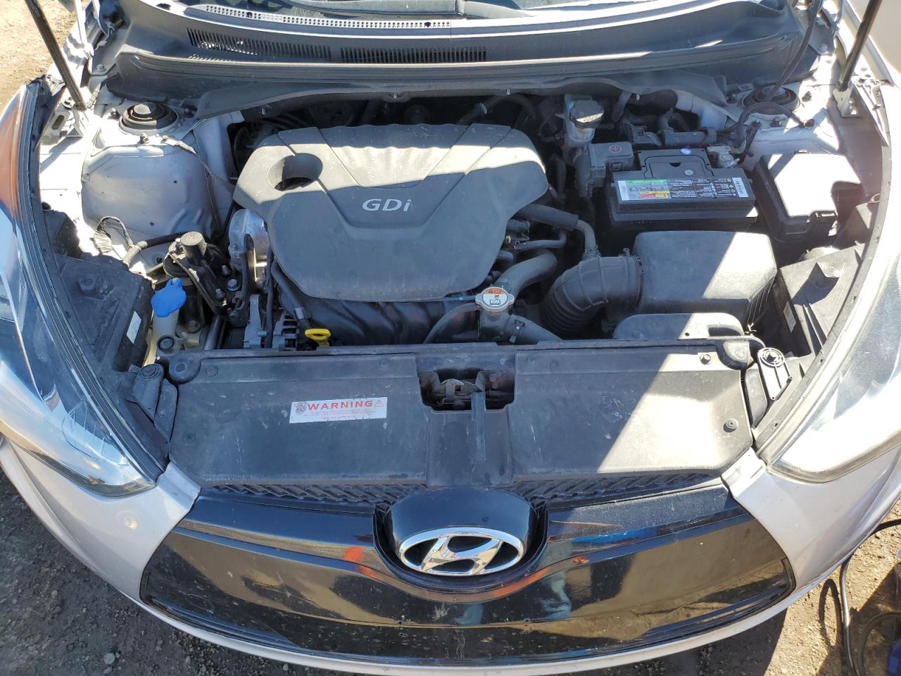 2013 Hyundai Veloster VIN: KMHTC6AD0DU152511 Lot: 81746875